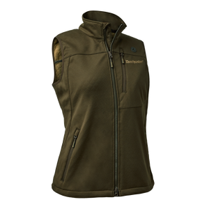 Dam Excape Softshellväst Art Green - Deerhunter