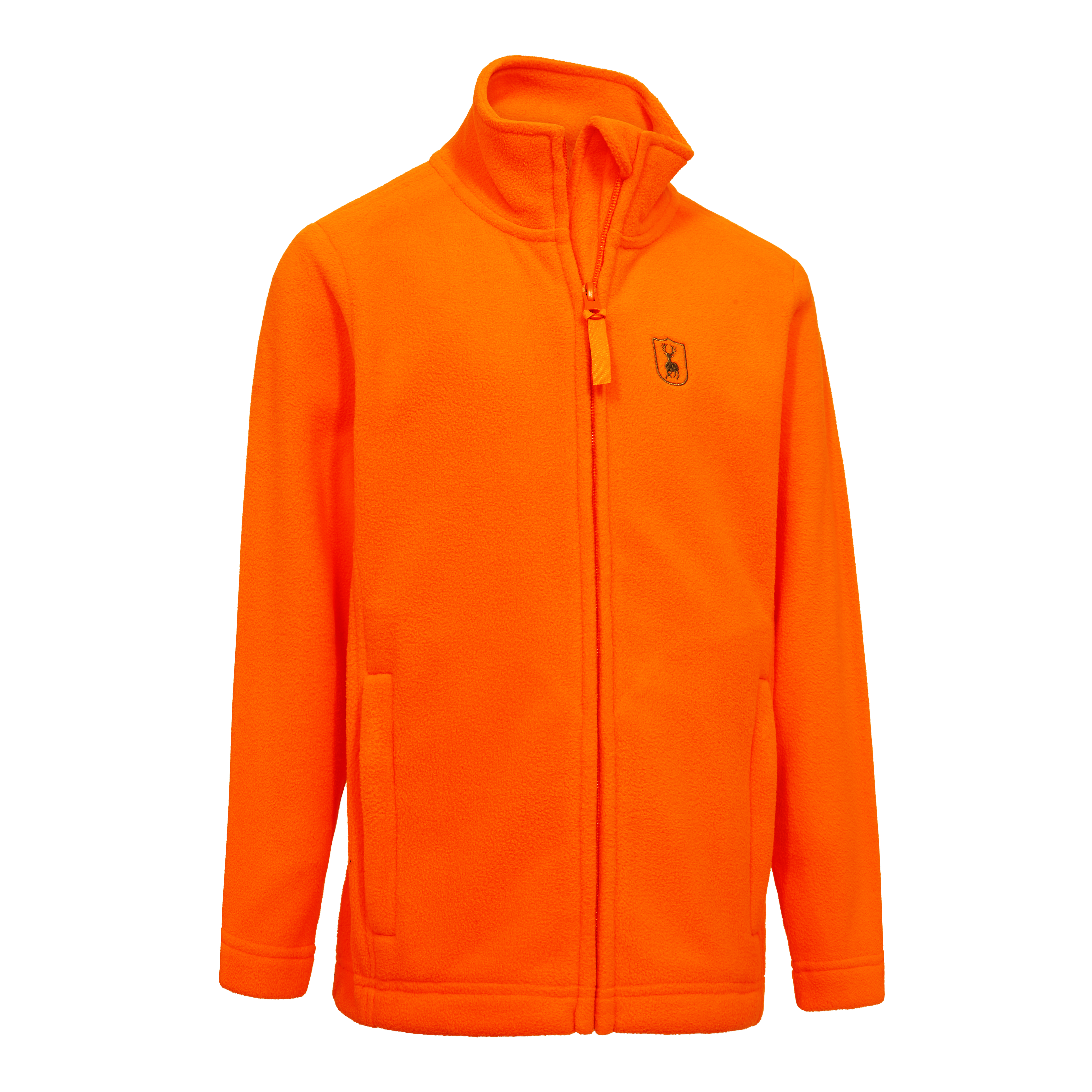 Youth Atlas Light Fleecejacka - Safety Orange – Deerhunter