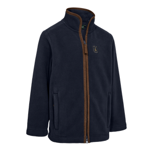 Youth Cumbria Fleecejacka - Dark Blue – Deerhunter