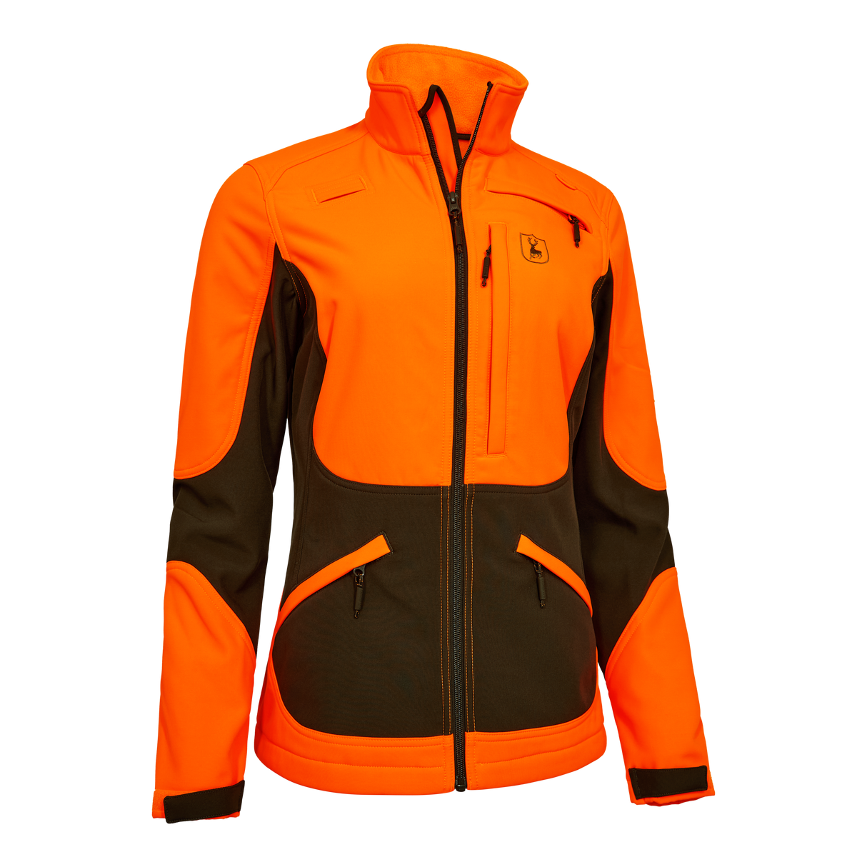 Lady Rogaland Softshelljacka - Safety Orange – Deerhunter