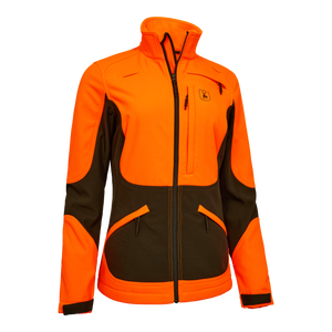 Lady Rogaland Softshelljacka - Safety Orange – Deerhunter