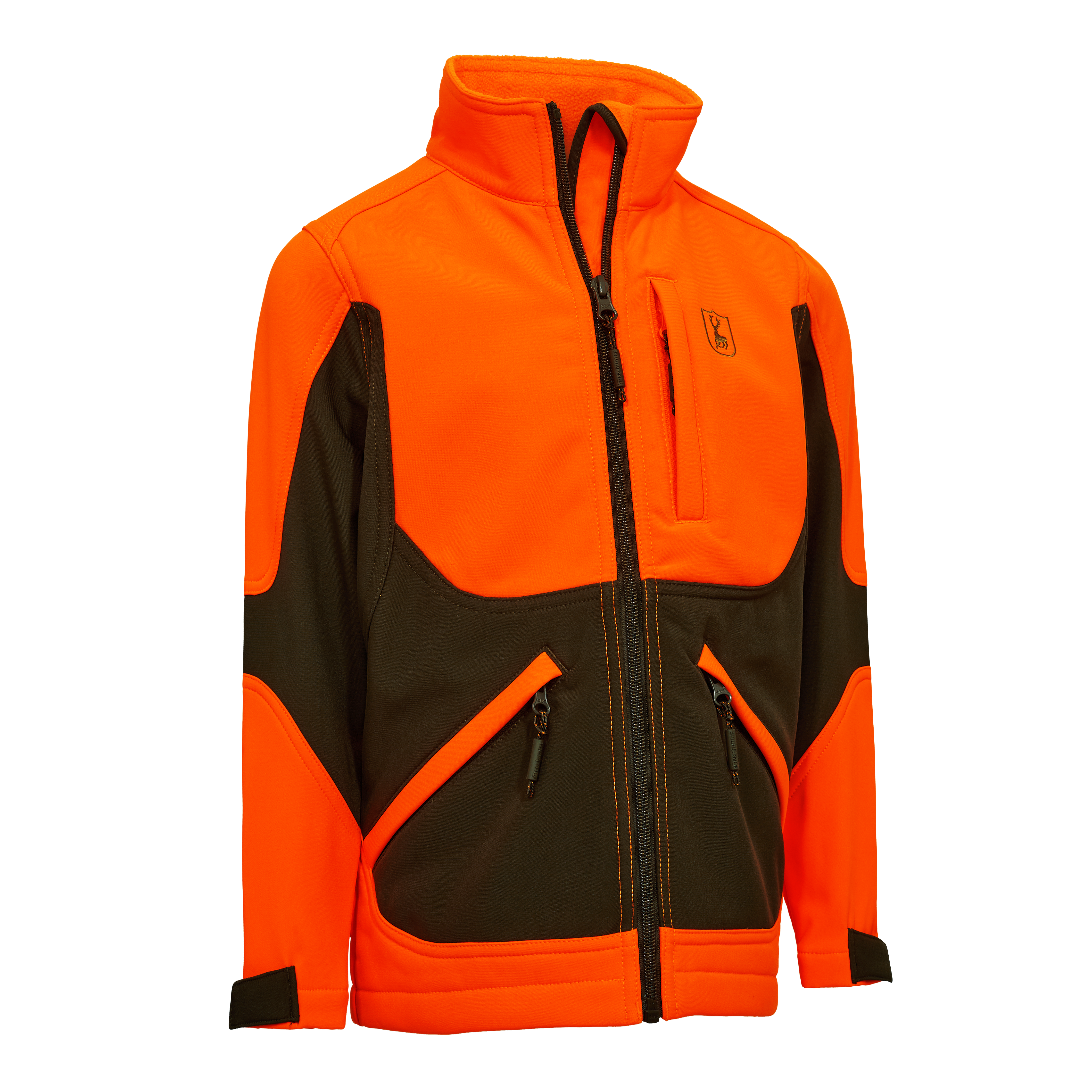 Youth Rogaland Softshelljacka - Safety Orange – Deerhunter