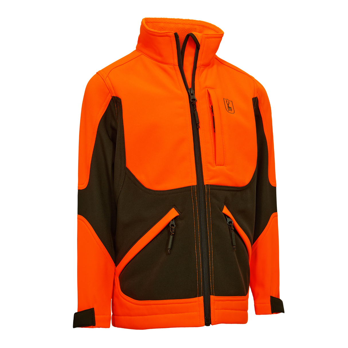 Youth Rogaland Softshelljacka - Safety Orange – Deerhunter