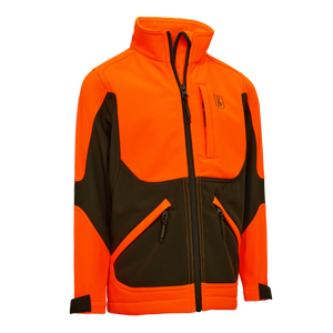 Youth Rogaland Softshelljacka - Safety Orange – Deerhunter