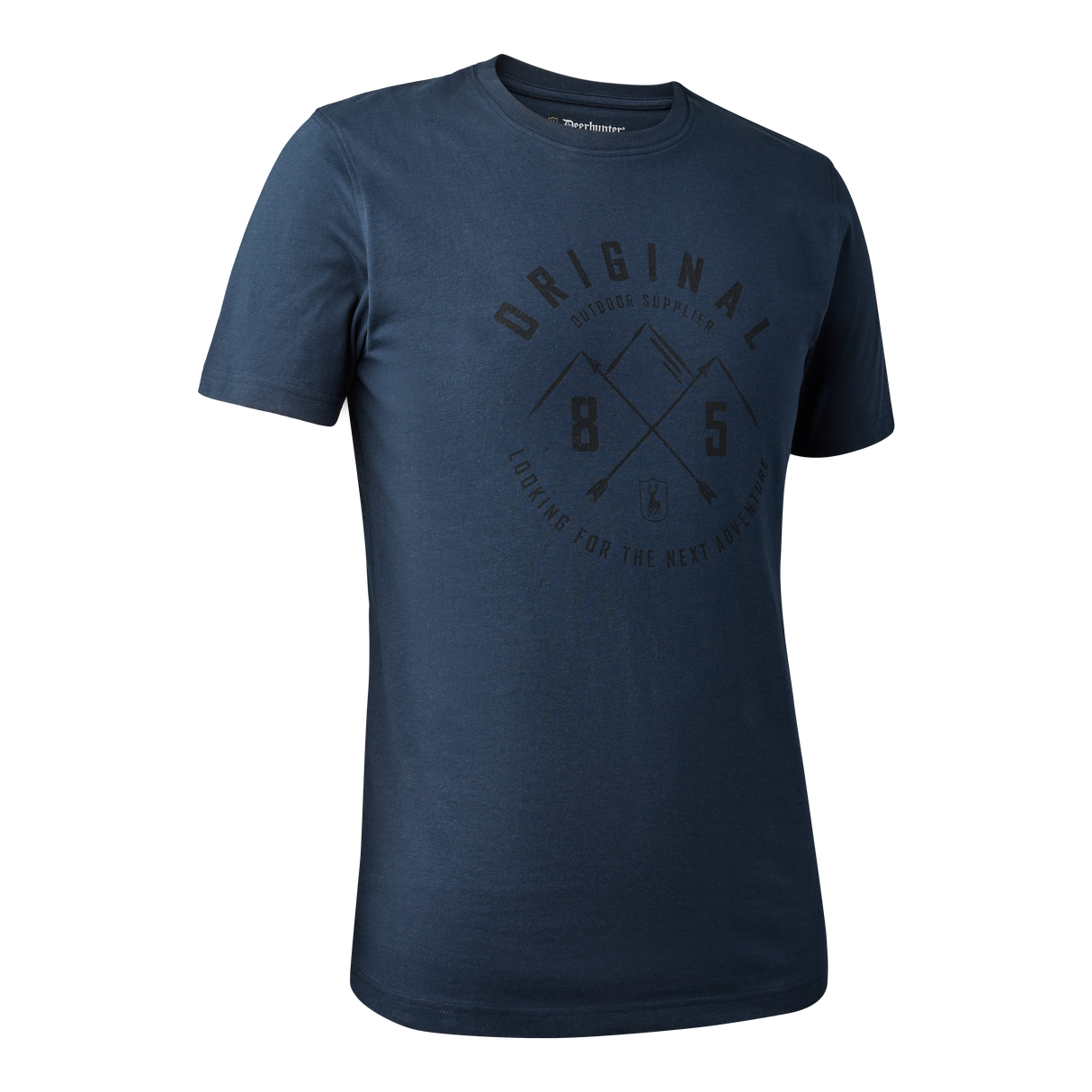 Nolan T-shirt Mörkblå - Deerhunter