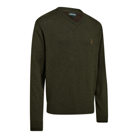 Harrington Stickad tröja med V-ringning - Deerhunter