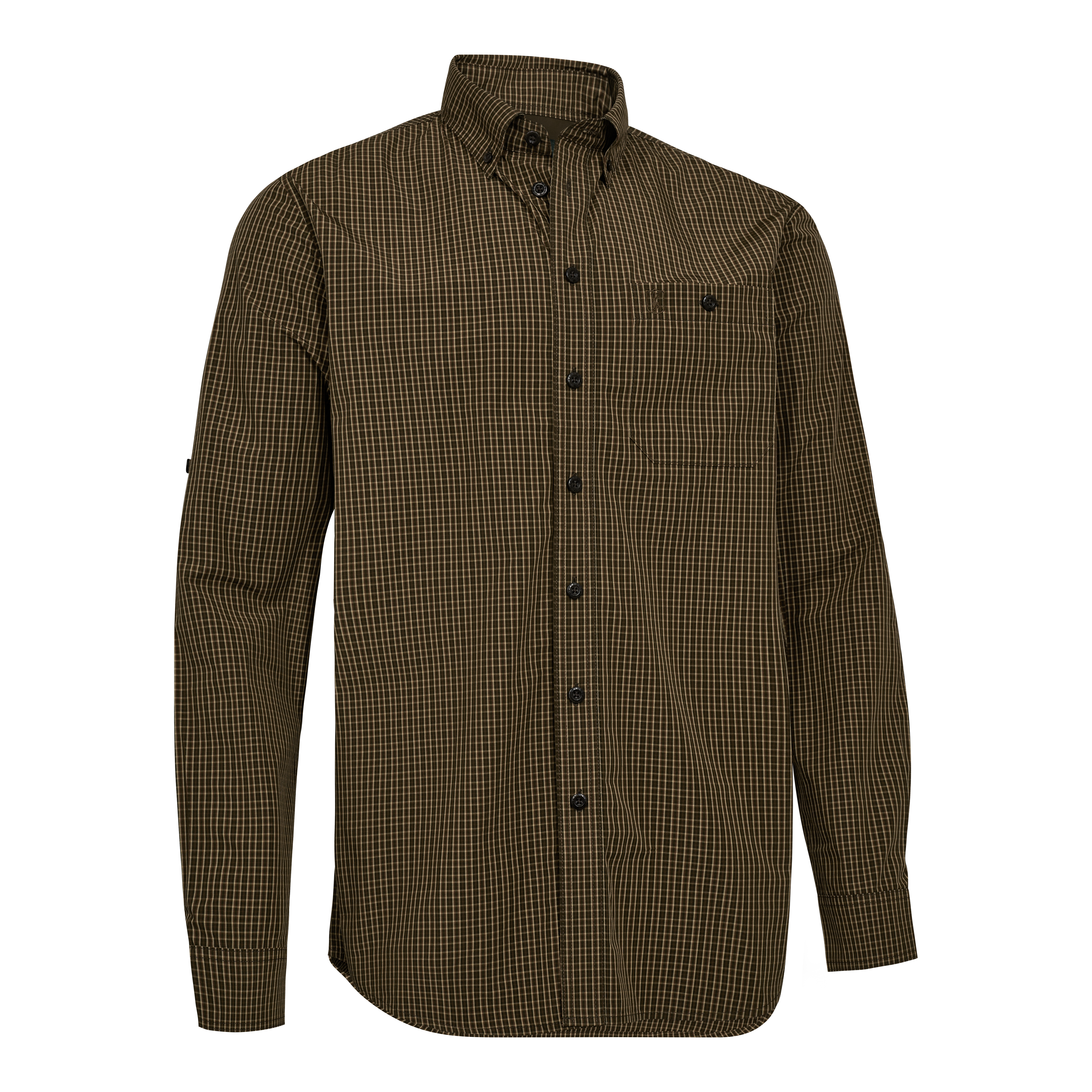 Raynor Skjorta - Green Check – Deerhunter