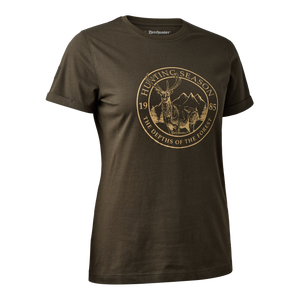 Lady Ella T-shirt Adventure Green - Deerhunter