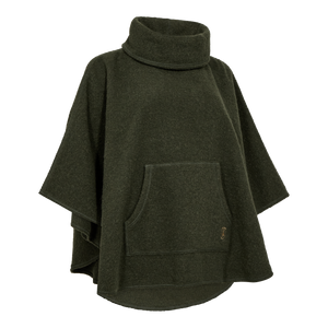 Lady Wilder Poncho - Loden Wood – Deerhunter