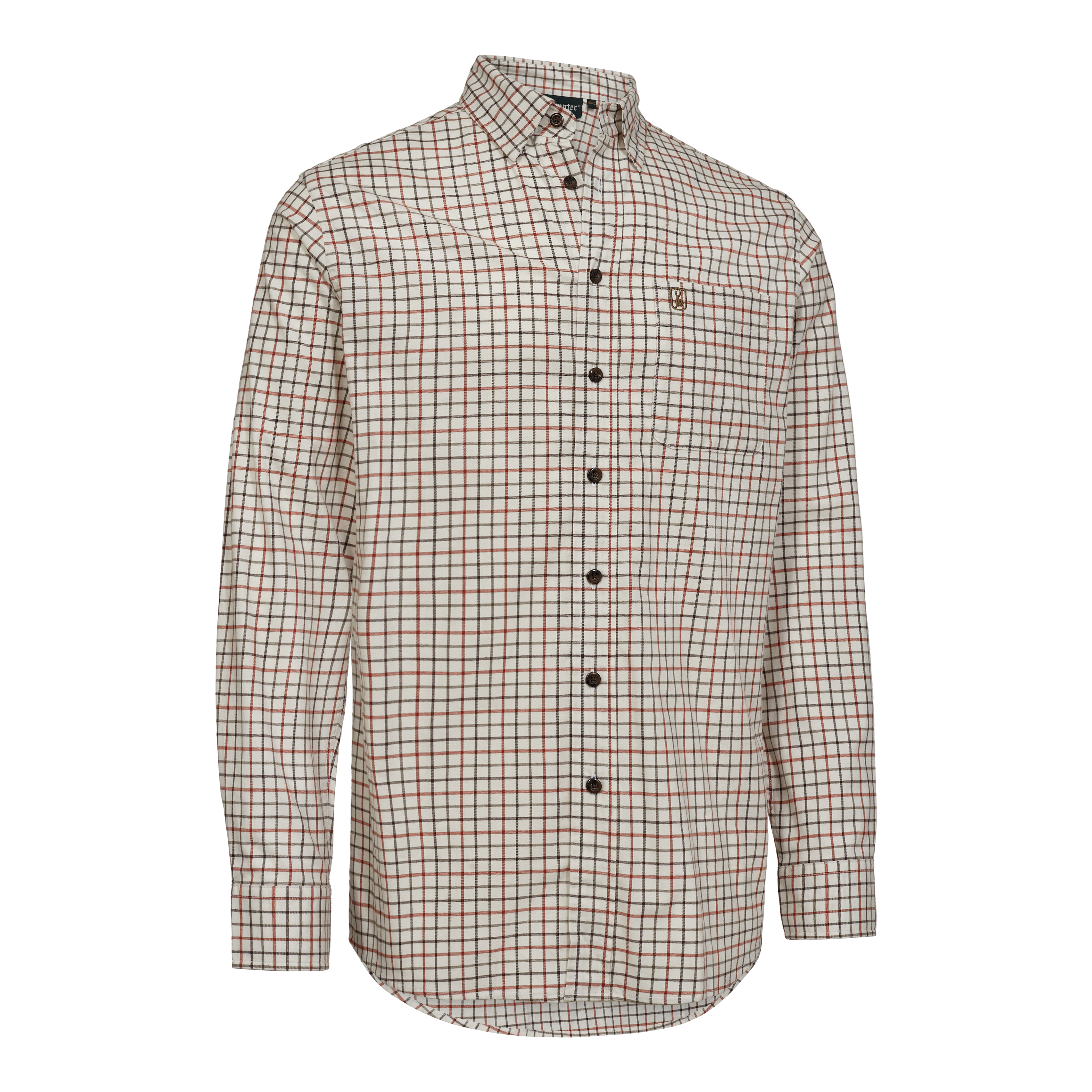 Gavin skjorta - Orange Check – Deerhunter