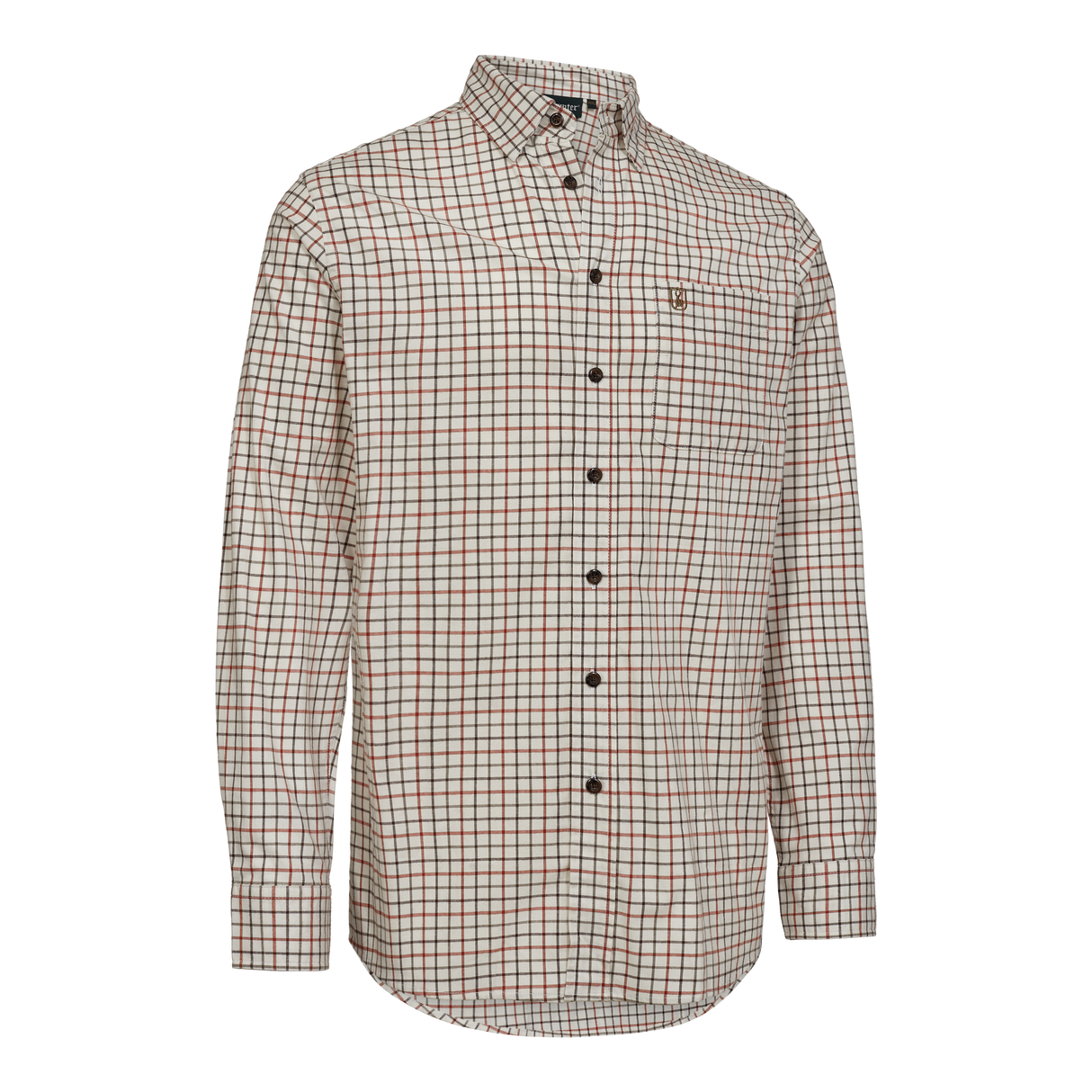 Gavin skjorta - Orange Check – Deerhunter