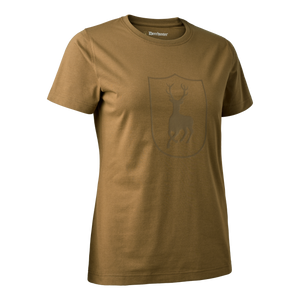 Dam T-shirt med logga Butternut - Deerhunter