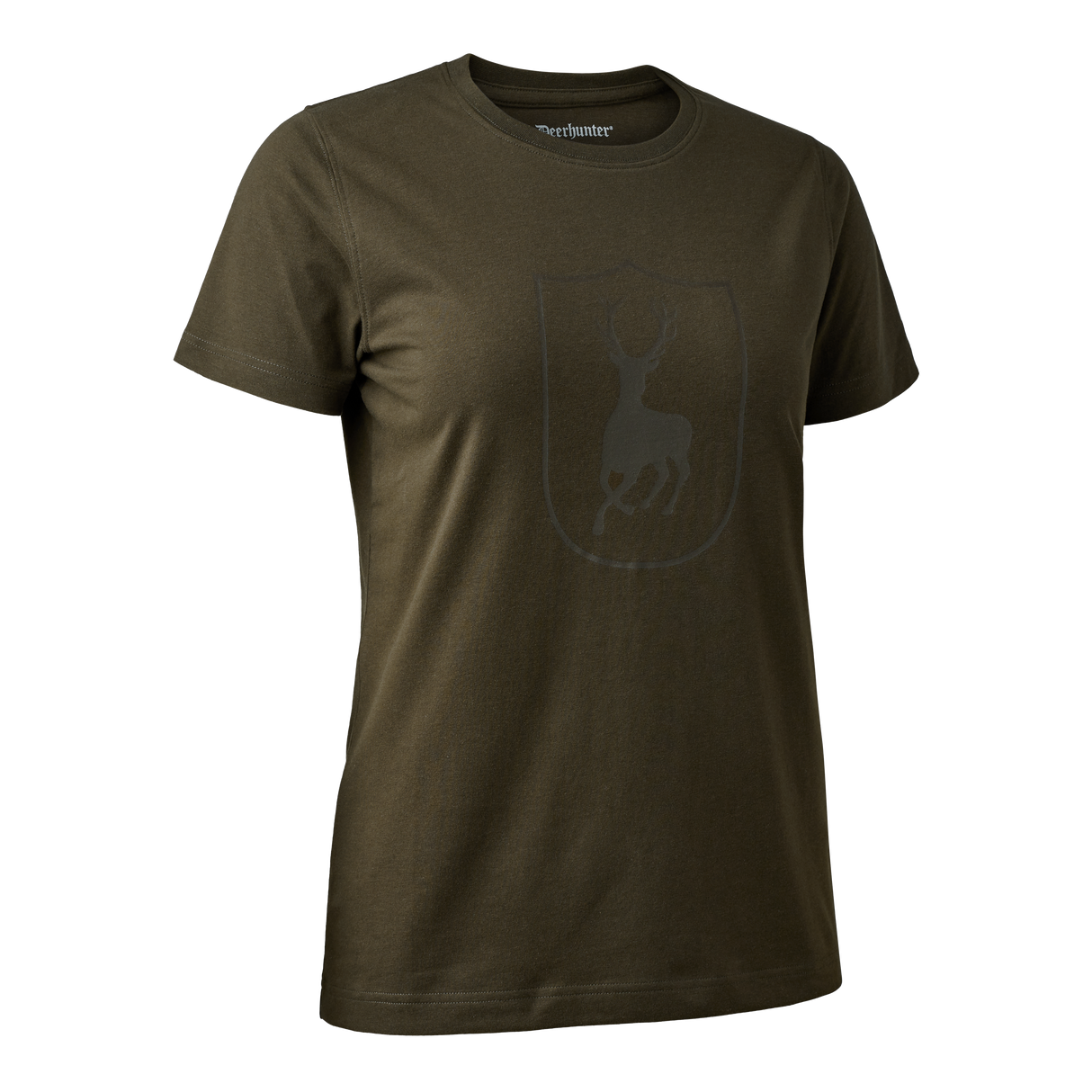 Dam T-shirt med logga Fallen Leaf - Deerhunter