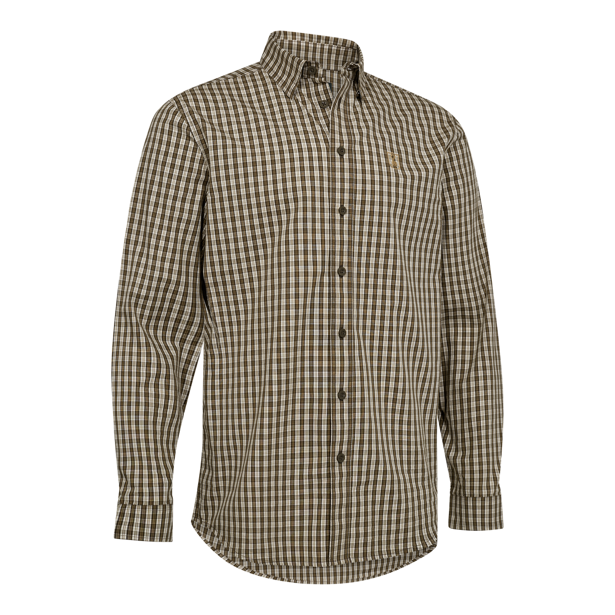 Baldwin skjorta - Brown Check – Deerhunter