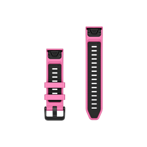 QuickFit® 22 remme, Pink Aurora silikone (Dykkersæt med 3 dele) 2
