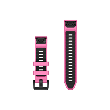 QuickFit® 22 remme, Pink Aurora silikone (Dykkersæt med 3 dele) 2