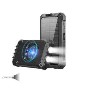 Powerbank 30.000 mAh med solcell - Ignition