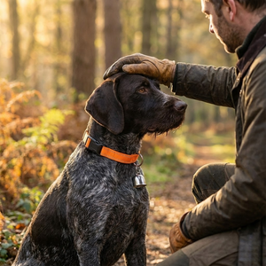 Hundhalsband med klocka – HuntElite