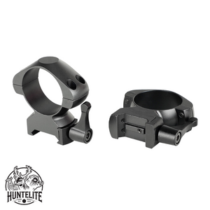 30mm Picatinny/Weaver ringar med snabbfäste - HuntElite