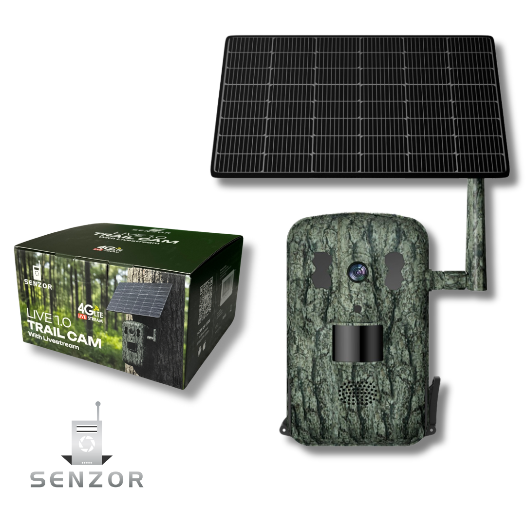 Live 1.0 viltkamera inkl. solcell och app – Senzor