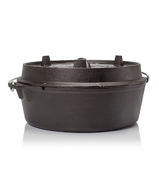 Petromax Dutch Oven ft 4.5 with plane bo - Petromax