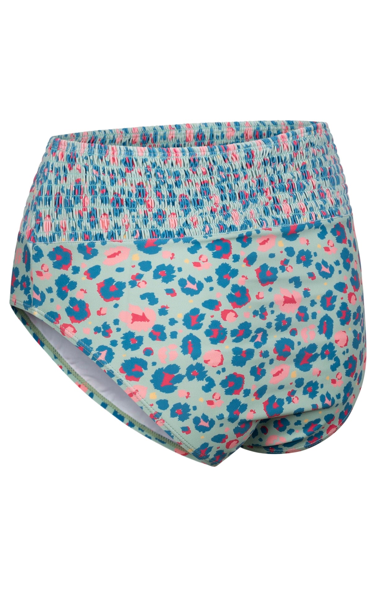 Eryn - Light Sage Abstract Leopard Print - Trespass