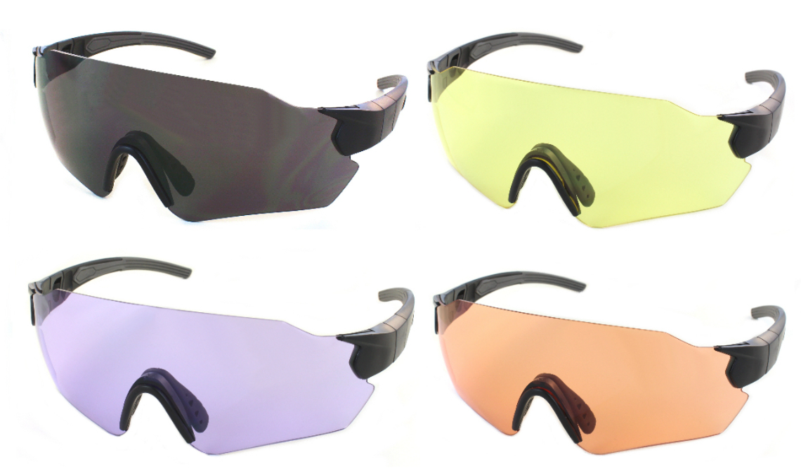 Skyddsglasögon Connect X Set Grå/Orange/Lila/Gul - Evolution Eyewear