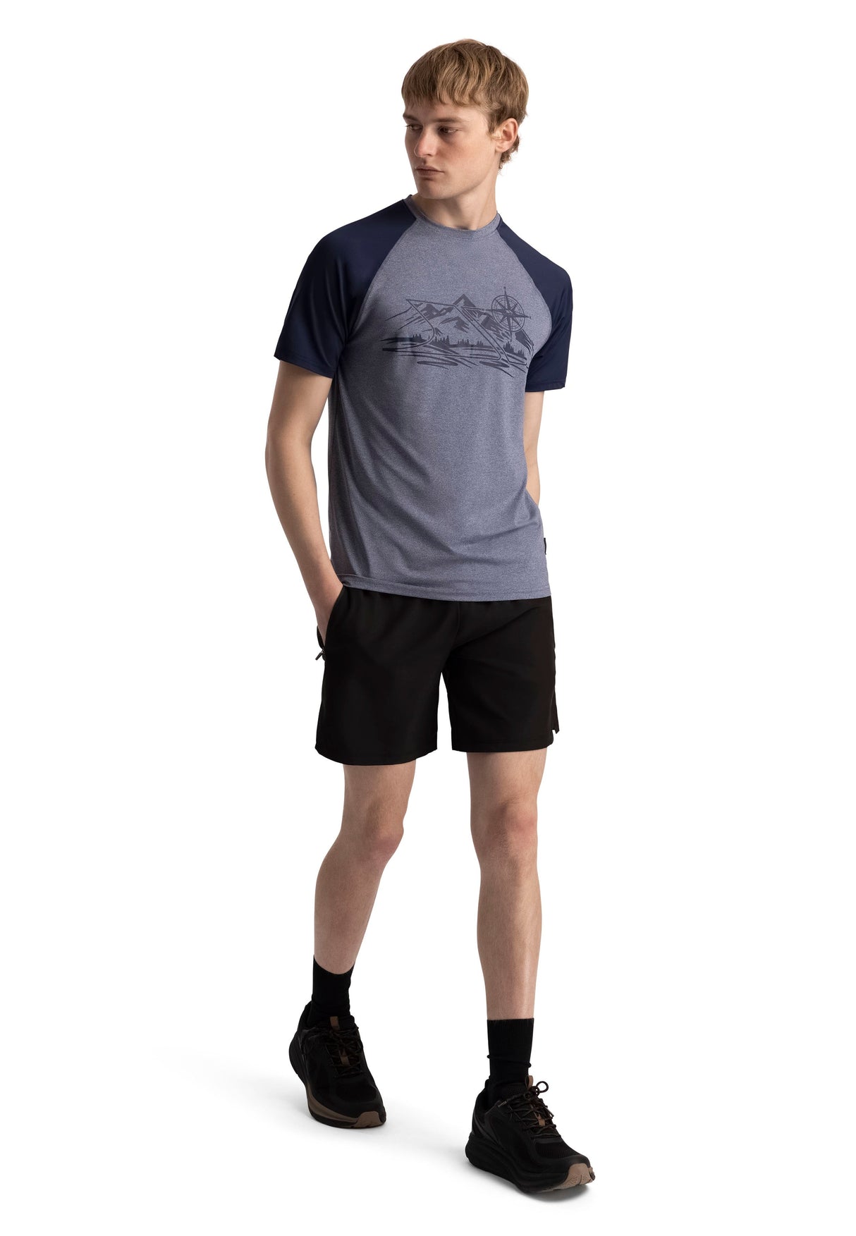 Fullmer - Navy Marl - Trespass