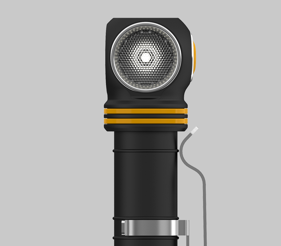 Elf C2 Micro USB Ficklampa Vit 1100 lm TIR 70°:120° 1x18650 (inkl.) - Armytek