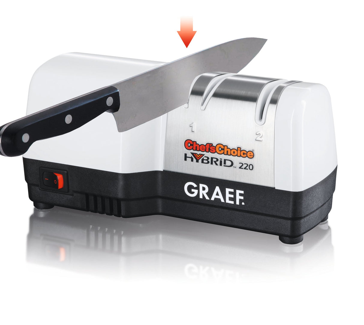 Knivslip Hybrid 20° slipvinkel - Graef
