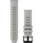 Quickfit 22 mm urremme, Fog Gray/Moss silikone 1