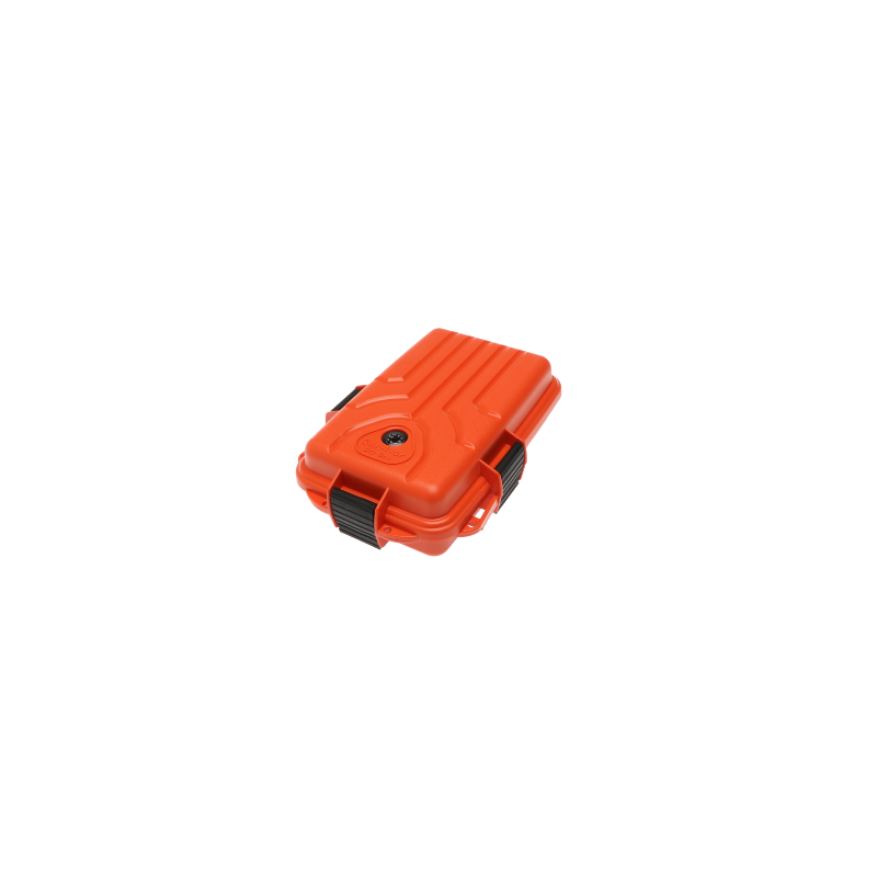 Överlevnadslåda med kompass orange vattentät 24,5x19,5x7,5cm - MTM