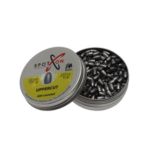 Upper Cut 4,5mm - 0,972gr/15grain - 400 bitar per burk - Spoton