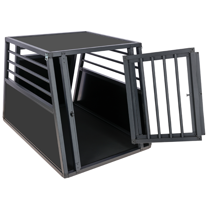 Transportbur i högkvalitativt aluminium – 92x65x65 cm – Kerbl