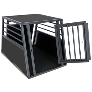 Transportbur i högkvalitativt aluminium – 92x65x65 cm – Kerbl