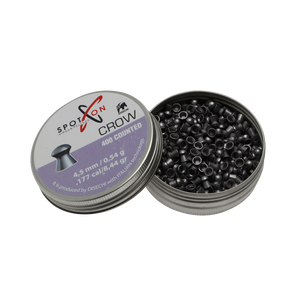 Crow 4,5mm - 0,54 g/8,44 grain - 400 bitar per burk - Spoton