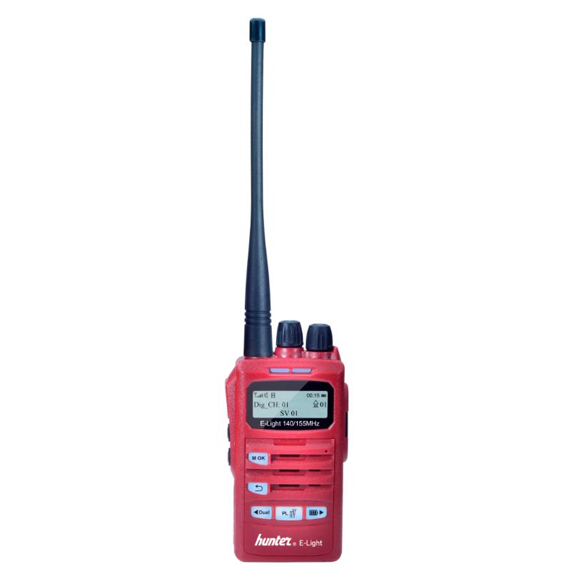 Jaktradio Analog / digital 140/155 MHz - Hunter E-light