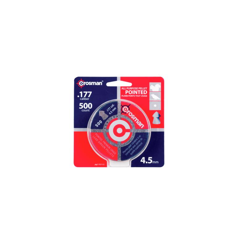 Spetsiga hagel 4,5 mm 0,48 g (500 st burk) - Crosman
