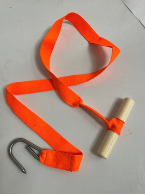 Dragsele med handtag och krok