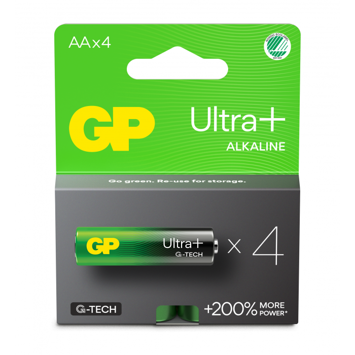 GP Ultra Plus AA/LR6 4 st – GP Design