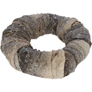 Rawhide-ring med fisk, 17 cm, 220 g – Rawhide