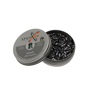 Hawk 4,5mm - 0,67gr/10,34grain - 400 bitar per burk - SpotOn