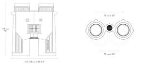 Frontier LRF 10X42 Grön / 10-2300m - Hawke