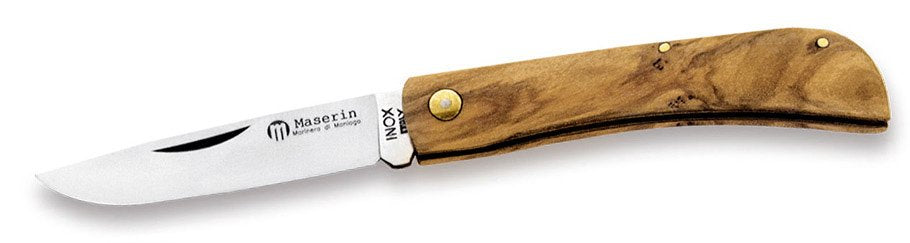 Maserin Fickkniv Svart/Silver