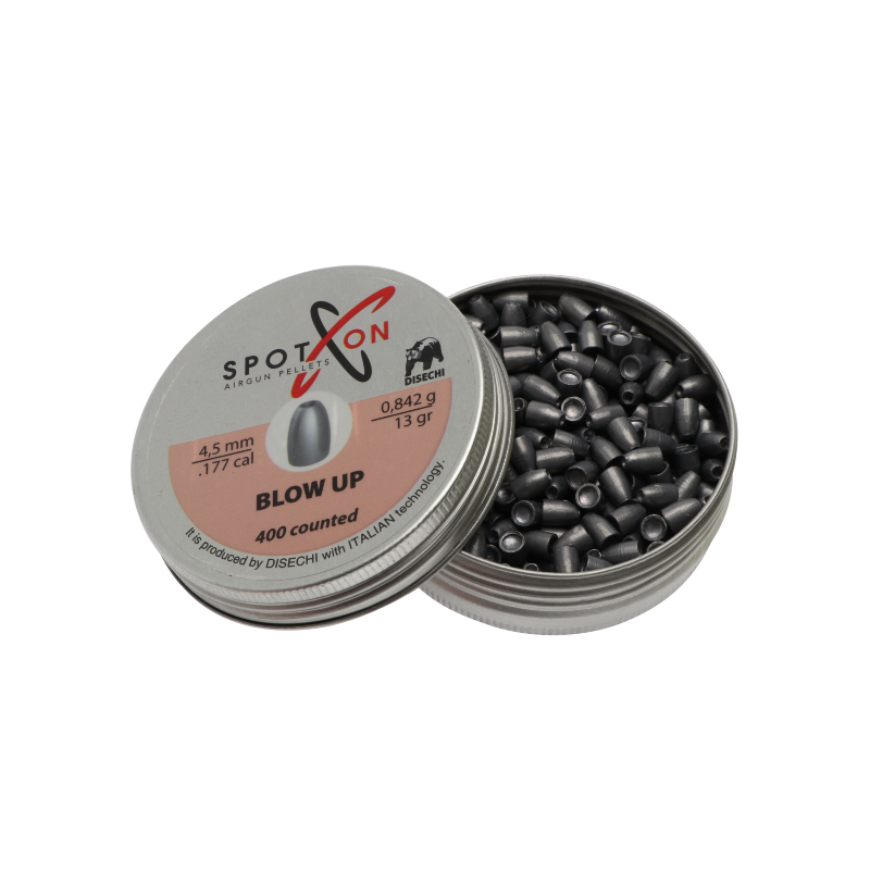 Blow up 4,5mm - 0,842gr/13grain - 400 st. per burk - Spoton