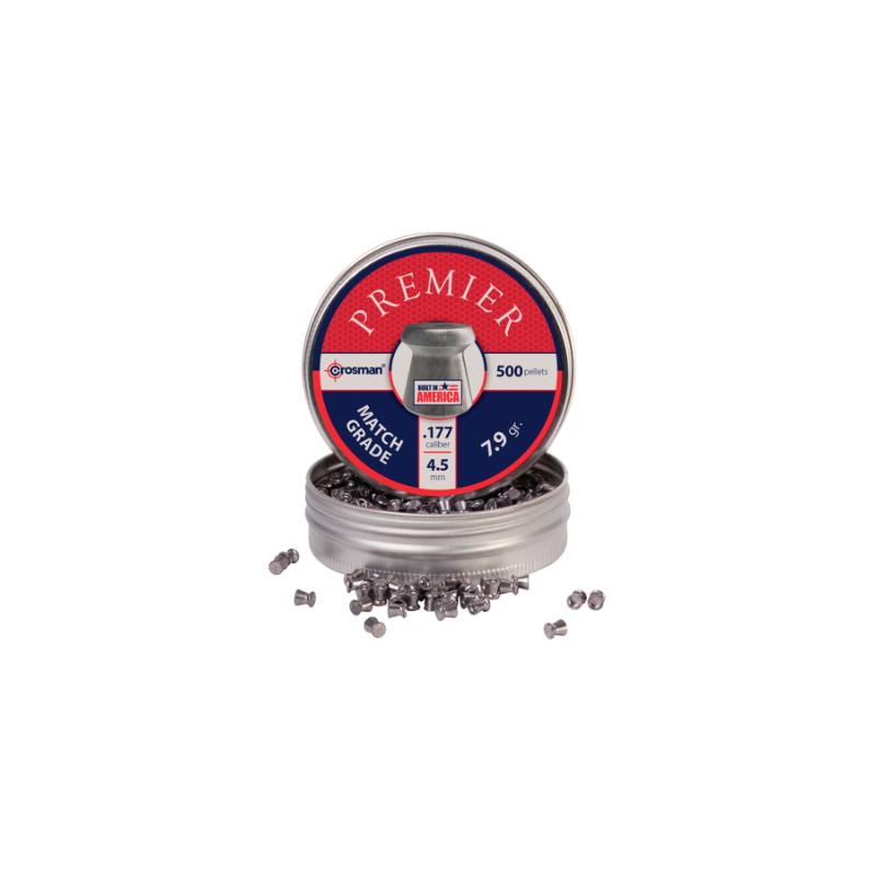 Wadcutter hagel 4,5MM 0,48g. (500 st burk) - Crosman