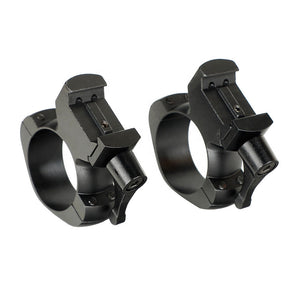 30mm Picatinny/Weaver ringar med snabbfäste - HuntElite