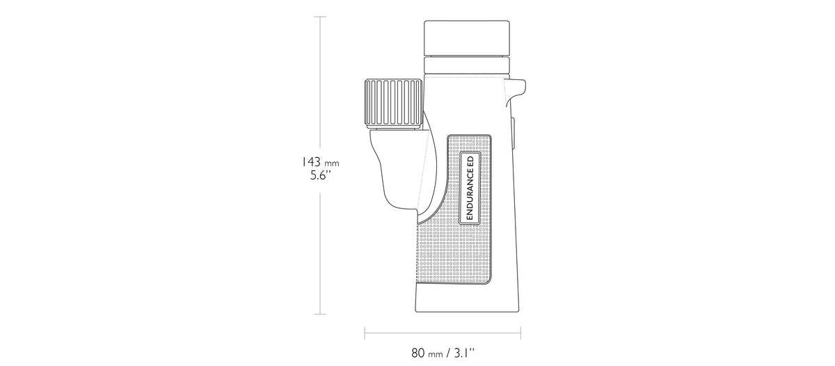 Hawke Endurance ED Mono 8x42 – Green