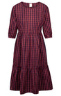 Helen - Dark Cherry Check - Trespass
