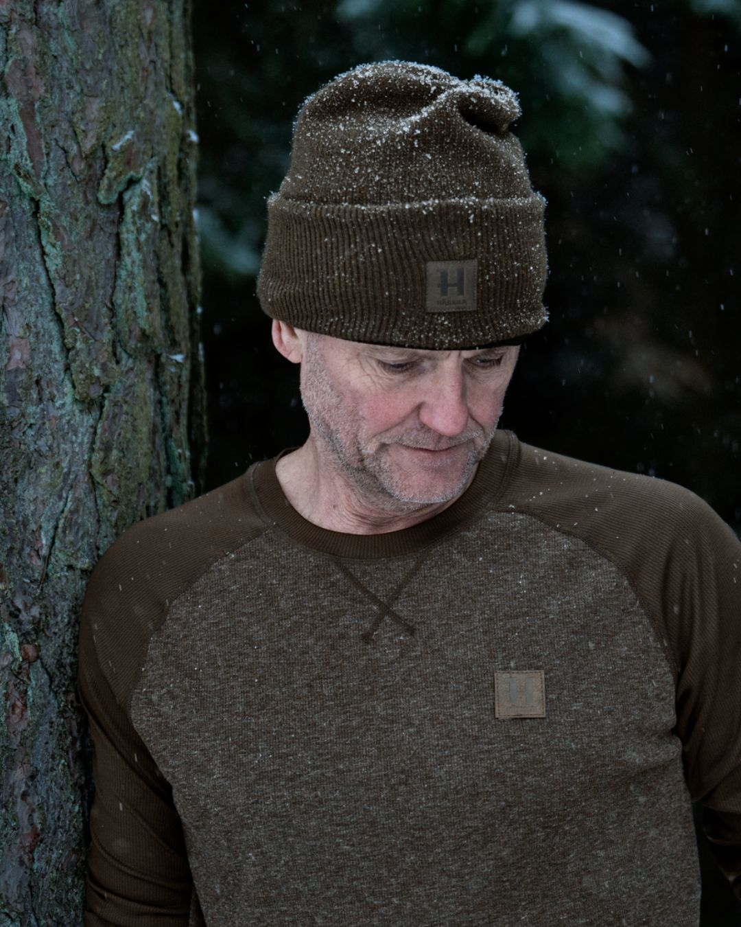 Kodiak CleverWool L/S T-shirt – Dark hunting green – Härkila